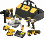 Power tool set Dewalt 11-Piece (DCK611P1D2-QW)