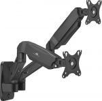 Maclean Wall mount for two monitors MC-988 9kg max, 17-32 cale