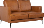 Sofa LEO 2-seater, light brown