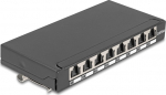Delock Patch Panel - mini - DIN schienenmontierbar