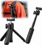 Mini DJI Selfie Stick Tripod Backpack Holder Action 5 Pro 4 3 / Ulanzi / Mt66