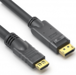 PureLink PureInstall | DisplayPort - HDMI | Max 3840x2160 60Hz 4:4:4 | Svart | 5m