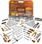 Tool Kit 1/4'', 3/8'' i 1/2'' 180el. (6-angular) (4-32mm)
