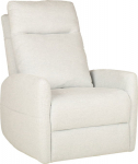 Recliner armchair KATY with electric mechanism and massage function, bluish white