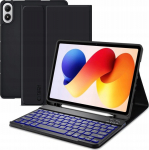 Tech-Protect SmartCase Pen + Keyboard Xiaomi POCO Pad M1/ Redmi Pad 2 Pro Black