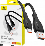 Kabel USB Baseus USB-A - USB-C 2 m Czarny (6932172652951)