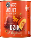 JOHN DOG Pumpkin Line Adult Monoprotein Wild Boar with pumpkin - wet dog food - 800g