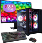 Hyrican Gamemax MegaDeal Infinity Mini BK SET2699 7796 Ryzen 7 SSD RTX 5060Ti - AMD R7 - 4.6 GHz