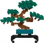BANDAI NAMCO Entertainment Bandai Nanoblock: Object - Bonsai Building Block Figure (NBC224)