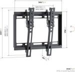 Wall mount Vogels UP Tilt S