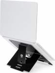 R-Go Tools RISER FLEXIBLE LAPTOP STAND, ADJUSTABLE BLACK