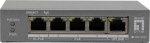 LevelOne PoE+Switch 3xGE PoE/1xHi-PoE 60W unmanaged plastic