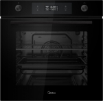 Midea MBON5M90E6-BK Oven, Built-in, Electric, Width 59.5 cm, Touch Display, Black | Midea