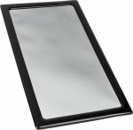 Demciflex dust filter 260mm x 80mm - schwarz/schwarz