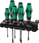 Wera Tools WERA 367/6 TORX BO Kraftform screwdriver set + Rack