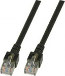EFB Elektronik EFB RJ45 Patchkabel SF/UTP Cat.5e PVC CCA 10.00m schwarz
