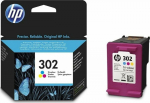HP Ink No. 302 Tri-Colour F6U65AE