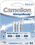 Camelion | AA/HR6 | 2300 mAh | AlwaysReady Rechargeable Batteries Ni-MH | 2 pc(s)