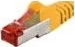 MicroConnect S/FTP CAT6 1.5m Yellow LSZH, PiMF (Pairs in metal foil)