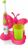 ETA | Toothbrush with water cup and holder | Sonetic ETA129490070 | Battery operated | For kids | Number of brush heads included 2 | Number of teeth brushing modes 2 | Pink