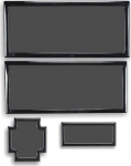 Demciflex Dust Filter Set for Dark Base Pro 900 - schwarz