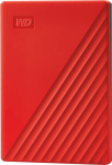 External HDD|WESTERN DIGITAL|My Passport|2TB|USB 2.0|USB 3.0|USB 3.2|Colour Red|WDBYVG0020BRD-WESN