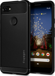 Kaitse&uuml;mbris Rugged Armor, Google Pixel 3a XL, must, Spigen