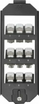 DIGITUS Floor box holder 3-fach f. 9x Keystone Module