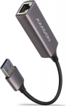 AXAGON ADE-TR Compact aluminum USB 3.2 Gen 1 Gigabit Ethernet 10/100/1000Mbit adapter with automatic installation