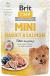BRIT Care Mini Rabbit&Salmon - wet dog food - 85g