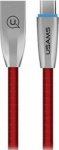 Cable USB Usams USB-A - USB-C 1.2 m Red (63813-MP)