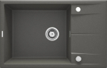 Deante Eridan granite sink 1-chamber with a drainer