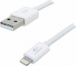 Cable USB Luxa2 USB-A - Lightning 1 m White (PO-APP-PCL1WH-00)