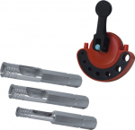 Dedra drill bit for glass and diamond hexagonal glaze 6 10 8mm zestaw (DED1568)