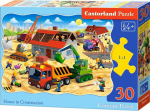 1565 Castorland Puzzle 30 House under construction