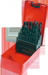 Top Tools metal drill bit HSS cylindrical 1.5 2 7 4.5 4 5.5 5 1 3 2.5 3.5 6 10 10.5 11 11.5 12 12.5 13 6.5 7.5 8 8.5 9 9.5mm zestaw (5325)