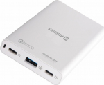 Swissten Travel Charger Notebooks and MacBook / 60W / PD3.0 / QC3.0 / PPS