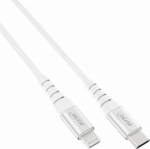 Kabel USB InLine USB-C - Lightning 2 m Silver (31460C)