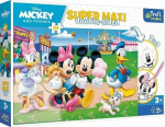 Trefl PUZZLE 24EL TREFL SUPER MAXI MICKEY MERRY OF CITIES