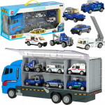 RoGer TIR Transporter With Police Vehicles