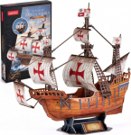 Cubic Fun Puzzle 3D Santa Maria