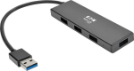 Eaton Triplet Series 4-Port Ultra-Slim Portable USB 3.0