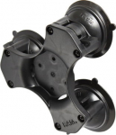RAM Mounts RAM TRIPLE SUCTION CUP BASE, W/O BALL