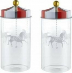 Alessi Circus Set of 2 Spice Jars MW68S2