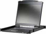 ATE ATEN CL3000N - 1280 x 1024 Pixel - SXGA - Rack mounting - 32.2 W - 1U - Schwarz