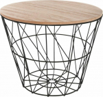 Atmosphera Black Wire Kumi Coffee Table