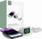 Tech-Protect juhtmevaba laadija A32 3in1 Magnetic MagSafe QI15W, hall