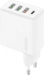 Dudao fast charger 3x USB / 1x USB Type C 20W, PD, QC 3.0 white (A5H)