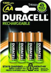 Duracell Akku Recharge AA HR6 1300mAh 4St
