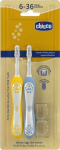 Chicco 174713 TOOTHBRUSH DO ZĘB&Oacute;W INDIGO 6-36M 2SZT